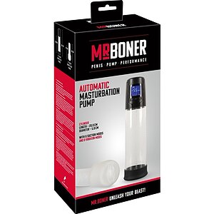 Pompa Pentru Penis Mister B. 6 Trepte, 8 Moduri, Reîncărcabilă Transparent Thumb 7