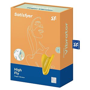 Vibrator High Fly Finger Satisfyer Galben Thumb 3