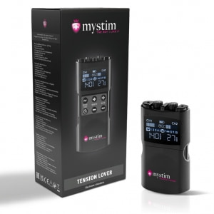 Mystim Tension Lover 2, EStim Reîncărcabil cu 2 Canale Negru Thumb 10