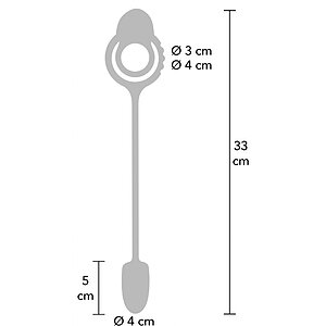 Inel Dublu ToyJoy Thria 2 Motoare Albastru Thumb 9