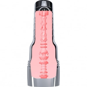 Fleshlight Quiver — Masturbator Vibrant, Reîncărcabil Argintiu Thumb 9