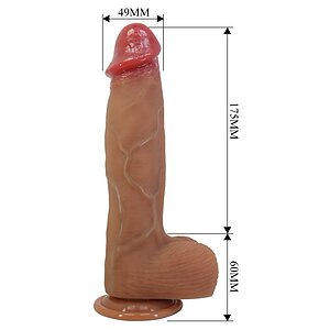 Pretty Love Orton - Dildo Din silicon, Ventuză Thumb 11