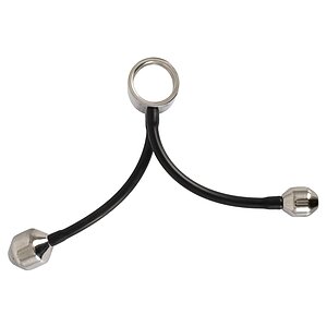 Heavy Gear – Inel Penian Metalic cu 2 Pluguri 31 cm Argintiu Thumb 1