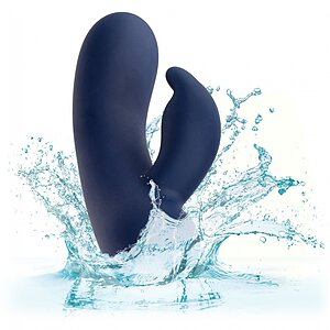 CalExotics Cashmere silk Bunny — 10 Moduri, Dual Motor, IPX7 Mov Thumb 4