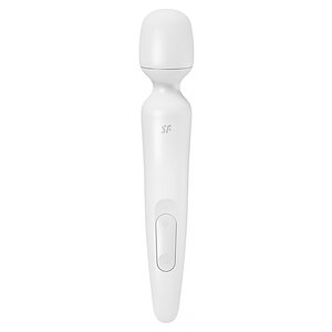 Satisfyer Wand-erland — 50 Programe, IPX7, Reîncărcabil Alb Thumb 2