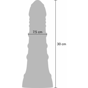 Hidden Desire Big Boys PVC 30,5 cm — Intens și Impunător Negru Thumb 6