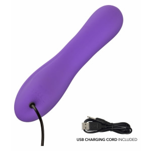 Flex Bend Hold Vibrator Dual 10 Moduri IPX7 Reîncărcabil Mov Thumb 5