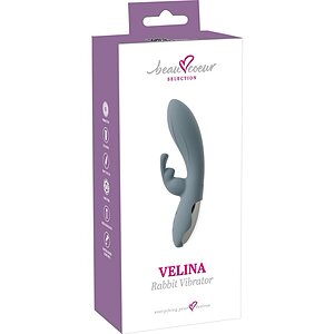 Beau Coeur Velina Rabbit — 2 Motoare, 10 Moduri, Reîncărcabil Albastru Thumb 7