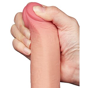 LoveToy Dildo Realist 22cm cu Ventuză Thumb 1