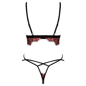 Set Obsessive Redessia Roșu L-XL Thumb 3