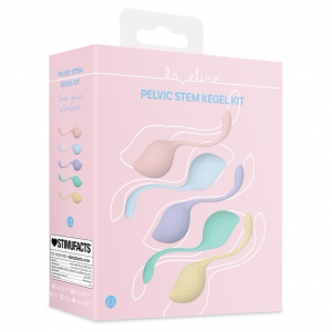 Loveline Pelvic Stem – Kit Kegel 5 Greutăți Discret Multicolor Thumb 5
