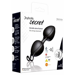 Bile Vaginale Joyballs Secret Rezistente La Apă Negru Thumb 9