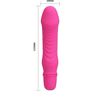 Pretty Love Stev Pink — Mini Vibrator 10 Funcții Roz Thumb 3