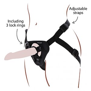 Strap-On Harness Negru Thumb 1