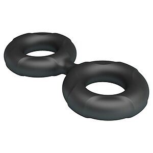 Inel Dublu Crazy Bull Radwan Model 19 Negru Thumb 4