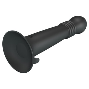 Pretty Love Stellan Vibrator 4 împingeri 4 Rotații Negru Thumb 1