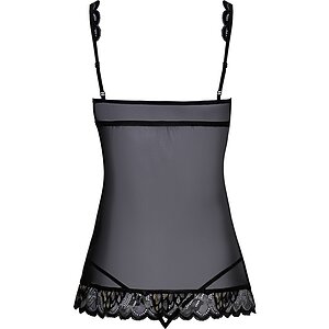 Babydoll Kissable Sandra Negru S-M Thumb 5