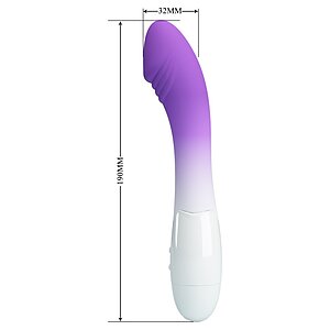 Pretty Love Debra — Vibrator G-spot curbat, 30 Moduri Thumb 7