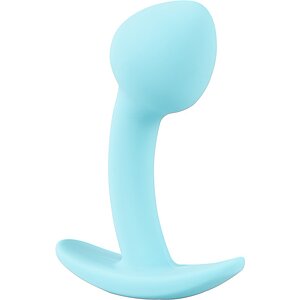 Cuties Plug Albastru — Mini Plug silicon 7.1 cm Discret Thumb 2