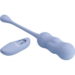Pretty Love Leshy Blue — Ou Vibrant Compact, Telecomandă Albastru Thumb 3