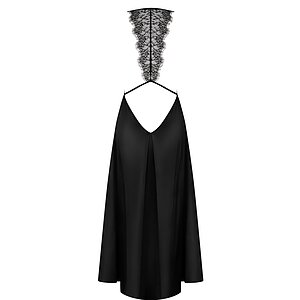 Rochie Obsessive Agatya Negru S-M Thumb 3
