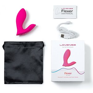 Lovense Flexer Insertable Dual Panty Vibrator Roz Thumb 6