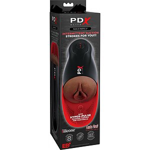 PDX Elite 2: 10 Funcții, Sucțiune Ritmică, Reîncărcabil Negru Thumb 2