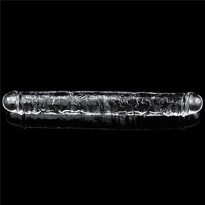 Dildo Dublu 30cm Flawless Transparent Thumb 4