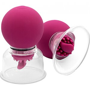 Pompă Rotativă și Vibrantă 5 Moduri Roz Thumb 7