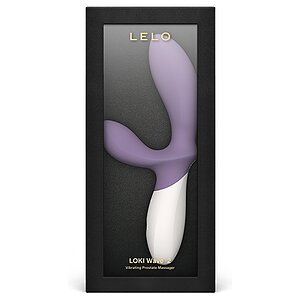 Lelo - Loki Wave 2 Vibrating Prostate Massager Violet Dusk Thumb 3