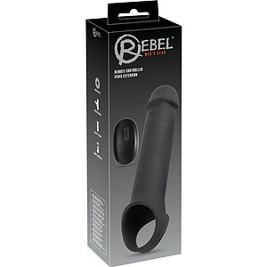 Rebel Extensie +8 cm, 10 Moduri Vibrație, Reîncărcabil Negru Thumb 3