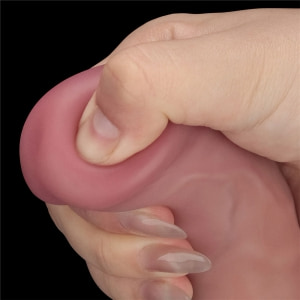 Vibrator Dublă Densitate LoveToy Power 23cm, 10 Moduri Thumb 6