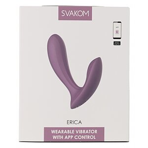 Svakom Erica — Vibrator Purtabil 11 Moduri, 2 Motoare Mov Thumb 4