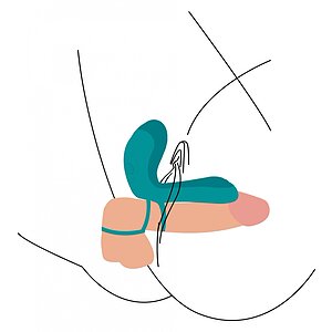 Inel Couples Vibrator Verde Thumb 2