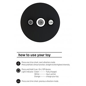 Vibrator Shiatsu Bendable Massager Wand Negru Thumb 4