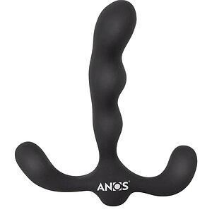 ANOS 3 Motoare – Plug Prostată Vibrator Anal Reîncărcabil Negru Thumb 1