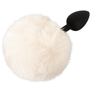 Coadă Pufoasă White S – Plug Flexibil Din silicon, 14.2 cm Alb Thumb 5