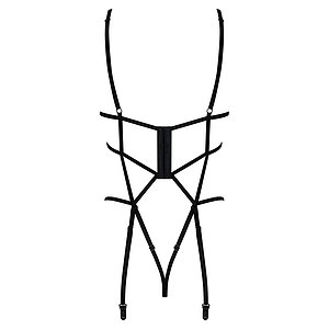 Body Decupat Obsessive Badossa Negru S-M Thumb 3