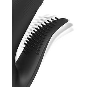 Pogo Thruster – Vibrator 3 Viteze, 10 Moduri, USB, Ventuză Negru Thumb 4