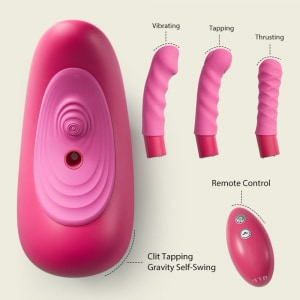 Mistress Mașină De Stimulare 7 Trepte Reîncărcabilă Roz Thumb 12