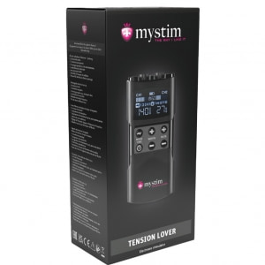 Mystim Tension Lover 2, EStim Reîncărcabil cu 2 Canale Negru Thumb 12