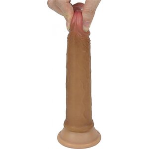 Dildo Realistic 17.8cm Dual Layered Thumb 8