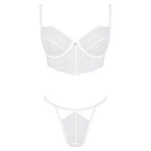 Set Obsessive Bianelle Alb S-M Thumb 2