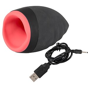 Masturbator Sweet Smile Warming Negru Thumb 1