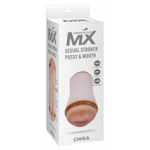 Masturbator 2în1 Chisa Novelties Vaginal și Oral Realist Thumb 2