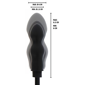 Hidden Desire Plug Inflabil Negru – Extindere 2.5–6 cm Thumb 9