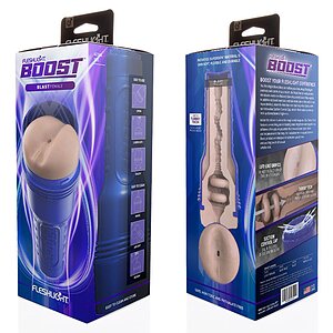 Fleshlight Boost Blast — Masturbator Realist, Discret Thumb 6
