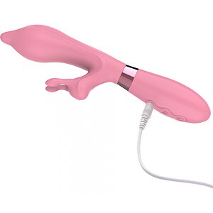 Vibrator ToyJoy Love Rabbit Roz Reîncărcabil Thumb 9