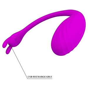 Pretty Love Catalina – Love Egg Reîncărcabil, 12 Funcții Mov Thumb 7