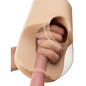 Pipedream Masturbator Squeeze cu Vibrații Thumb 4